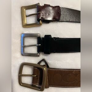 Bundle 3 men’s belts